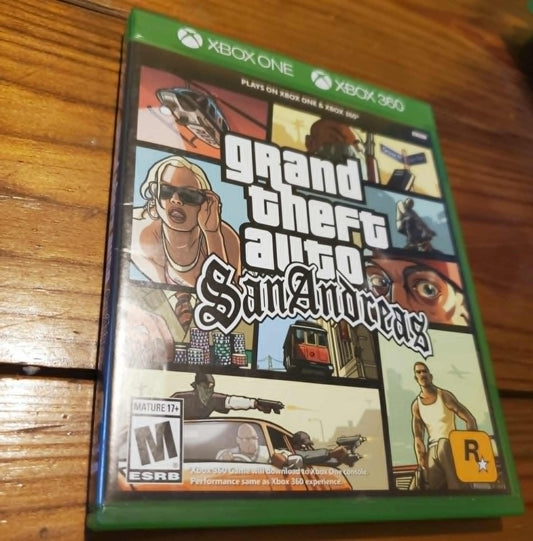 Grand Theft Auto San Andreas Xbox One