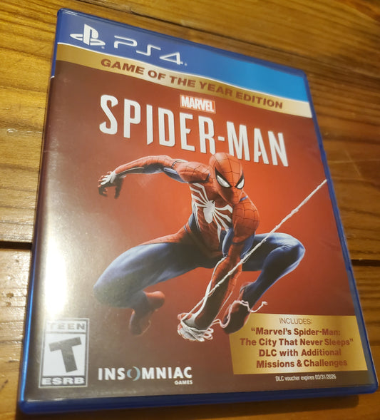 Spider-man Game of The Year Edition