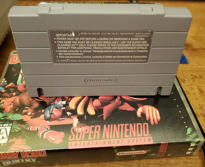 Donkey Kong Country SNES